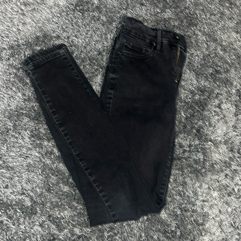 Good American Good Legs skinny jean (black) size 4/27